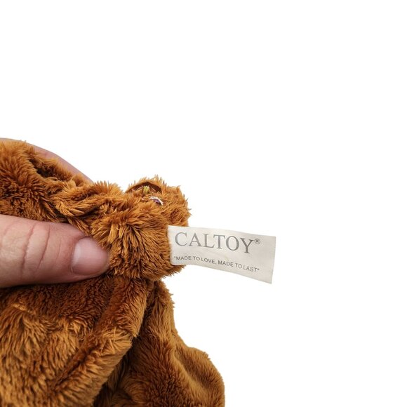 Caltoy Plush Brown Dog Hand Puppet - Picture 4 of 4